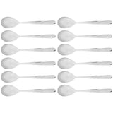 12PCS Silverware Set Stainless Steel Flatware Cutlery Kitchen Utensils for Hotel RestaurantSpoon