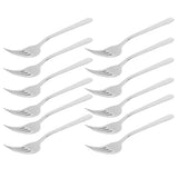 12PCS Silverware Set Stainless Steel Flatware Cutlery Kitchen Utensils for Hotel RestaurantFork