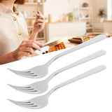 12PCS Silverware Set Stainless Steel Flatware Cutlery Kitchen Utensils for Hotel RestaurantFork