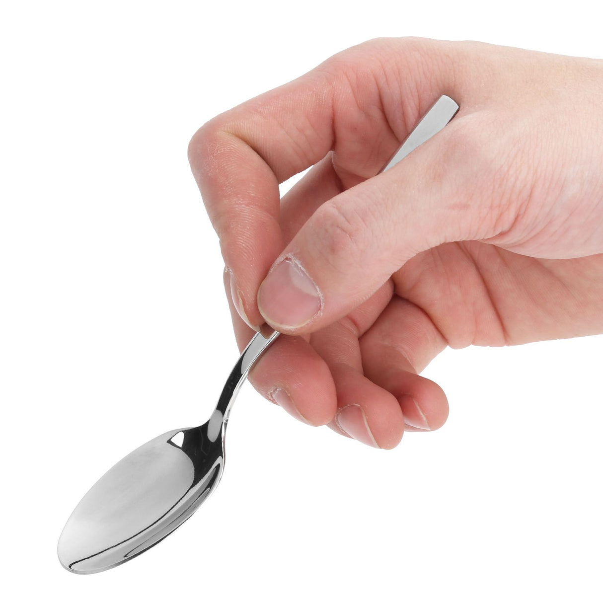 12Pcs Long Handle Dessert Spoon 316 Stainless Steel Soup Coffee Stirring Spoon Cutlery