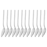 12Pcs Thickened Coffee Spoon 316 Stainless Steel Mirror Polishing Dessert Spoon Gift SetJ13421/04 - 45-Degree Angle