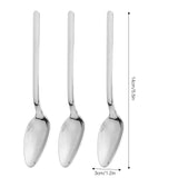 12Pcs Thickened Coffee Spoon 316 Stainless Steel Mirror Polishing Dessert Spoon Gift SetJ13421/04 - Extra Image