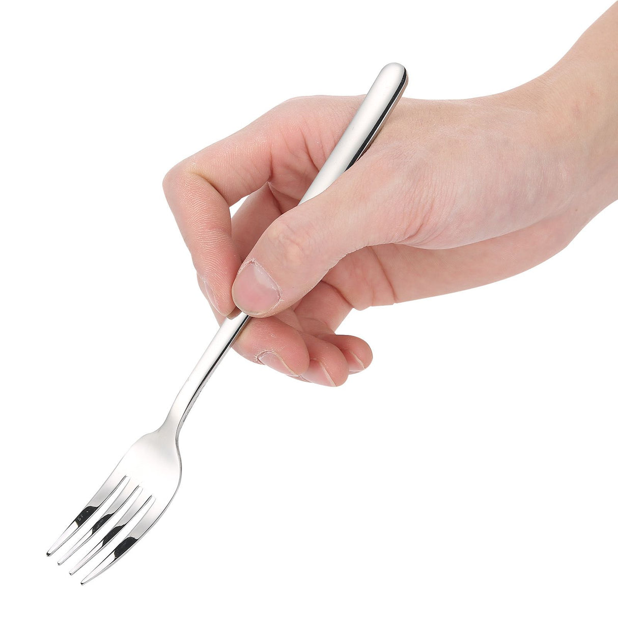 Stainless Steel Dinner Forks Salad Fork Cutlery Tableware for Home Restaurant Supplies