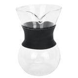 Reusable Glass Coffee Pot with Stainless Steel Filter Manual Drip Coffee Maker Set200ml