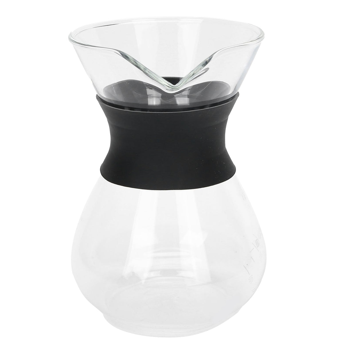 Reusable Glass Coffee Pot with Stainless Steel Filter Manual Drip Coffee Maker Set400ml