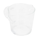 Coffee Cup with Double Spouts Scale Hand Made Borosilicate Glass Measuring Cup 70ml