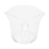 Coffee Cup with Double Spouts Scale Hand Made Borosilicate Glass Measuring Cup 70ml