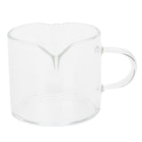 Heat Resistant Glass Measuring Cup Small Milk Coffee Double Mouthed Ounce Cup Kitchen Supplies