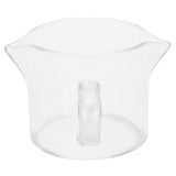 Heat Resistant Glass Measuring Cup Small Milk Coffee Double Mouthed Ounce Cup Kitchen Supplies - Top-Down View