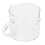 Heat Resistant Glass Measuring Cup Small Milk Coffee Double Mouthed Ounce Cup Kitchen Supplies - 45-Degree Angle