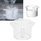 Heat Resistant Glass Measuring Cup Small Milk Coffee Double Mouthed Ounce Cup Kitchen Supplies