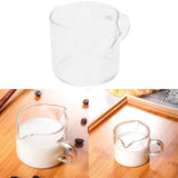 Heat Resistant Glass Measuring Cup Small Milk Coffee Double Mouthed Ounce Cup Kitchen Supplies - Extra Image