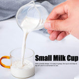 Heat Resistant Glass Measuring Cup Small Milk Coffee Double Mouthed Ounce Cup Kitchen Supplies
