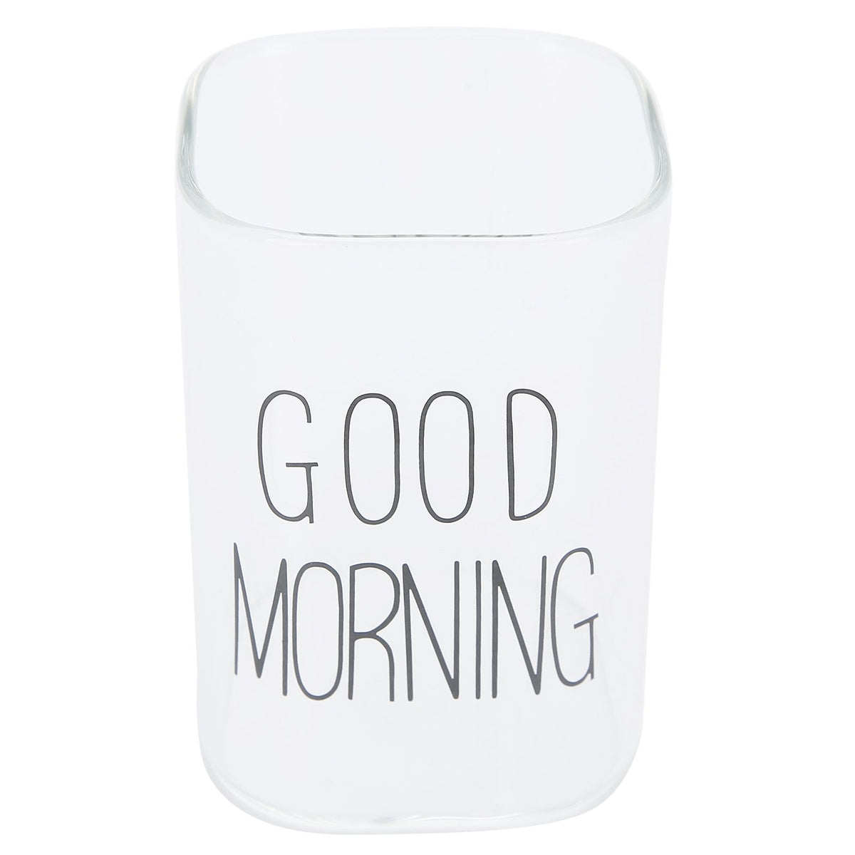 Transparent Milk Cup Innovative Coffee Mug Tea Drink Glass Drinkware for Home ShopBlack Label 240ml