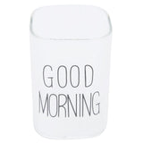 Transparent Milk Cup Innovative Coffee Mug Tea Drink Glass Drinkware for Home ShopBlack Label 240ml