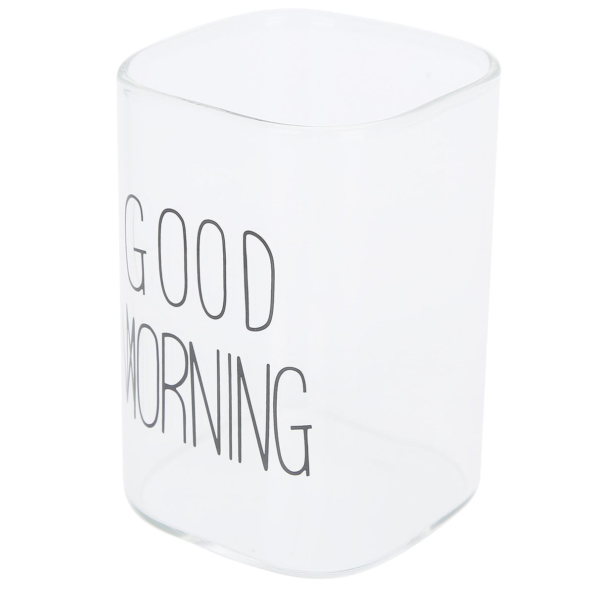 Transparent Milk Cup Innovative Coffee Mug Tea Drink Glass Drinkware for Home ShopBlack Label 240ml