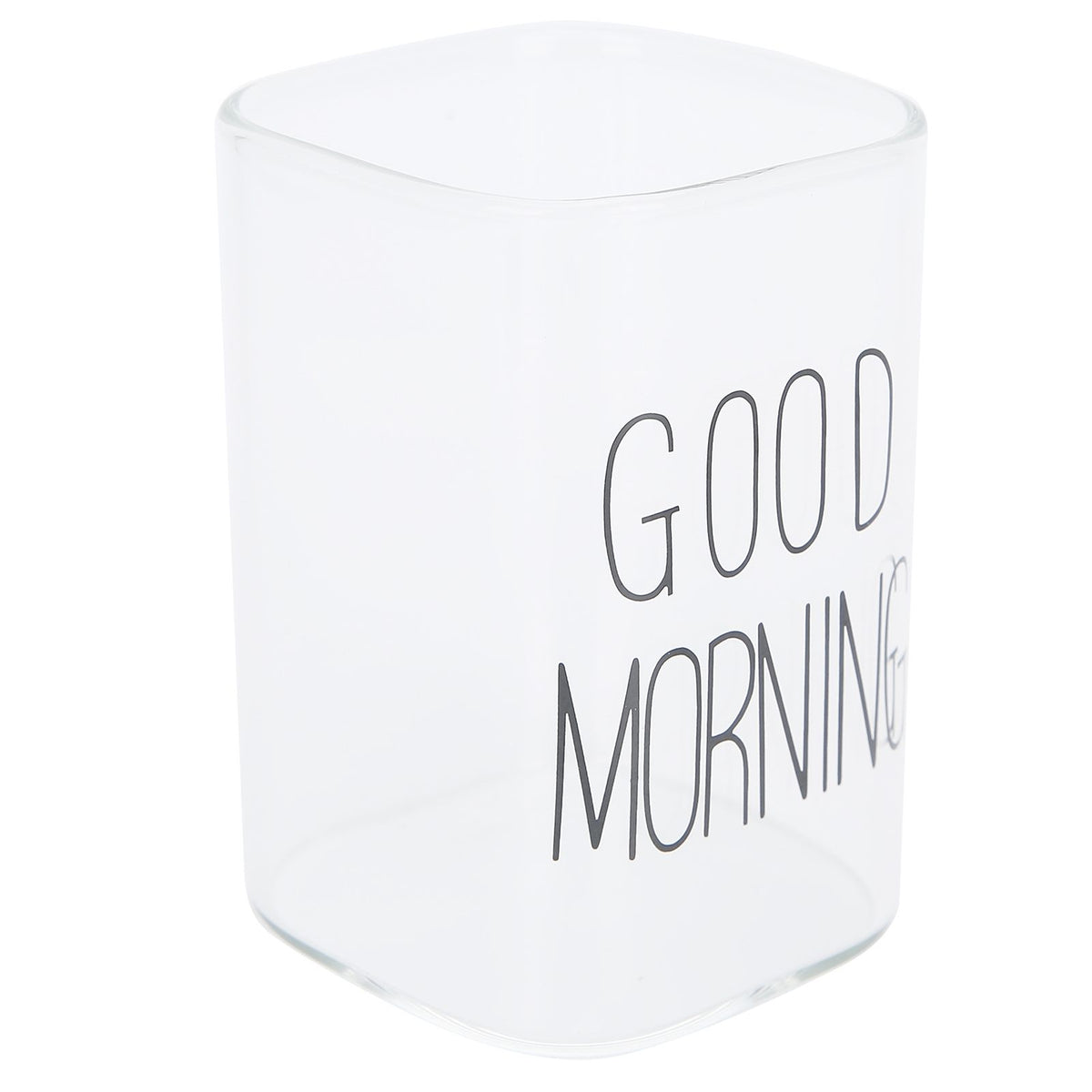 Transparent Milk Cup Innovative Coffee Mug Tea Drink Glass Drinkware for Home ShopBlack Label 240ml