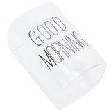 Transparent Milk Cup Innovative Coffee Mug Tea Drink Glass Drinkware for Home ShopBlack Label 240ml