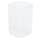 Transparent Milk Cup Innovative Coffee Mug Tea Drink Glass Drinkware for Home ShopWhite Label 240ml