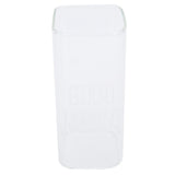 Transparent Milk Cup Innovative Coffee Mug Tea Drink Glass Drinkware for Home ShopWhite Label 400ml
