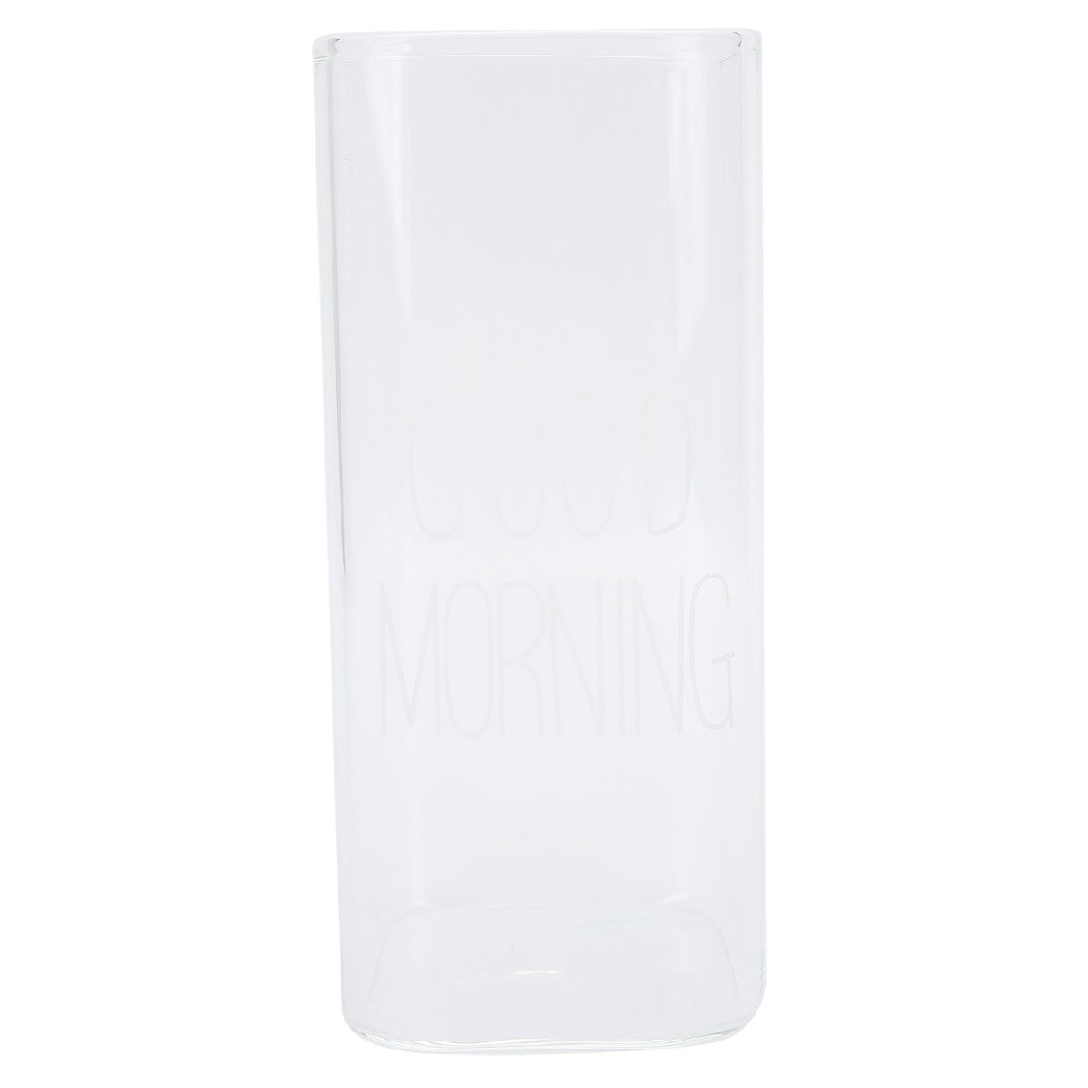 Transparent Milk Cup Innovative Coffee Mug Tea Drink Glass Drinkware for Home ShopWhite Label 400ml