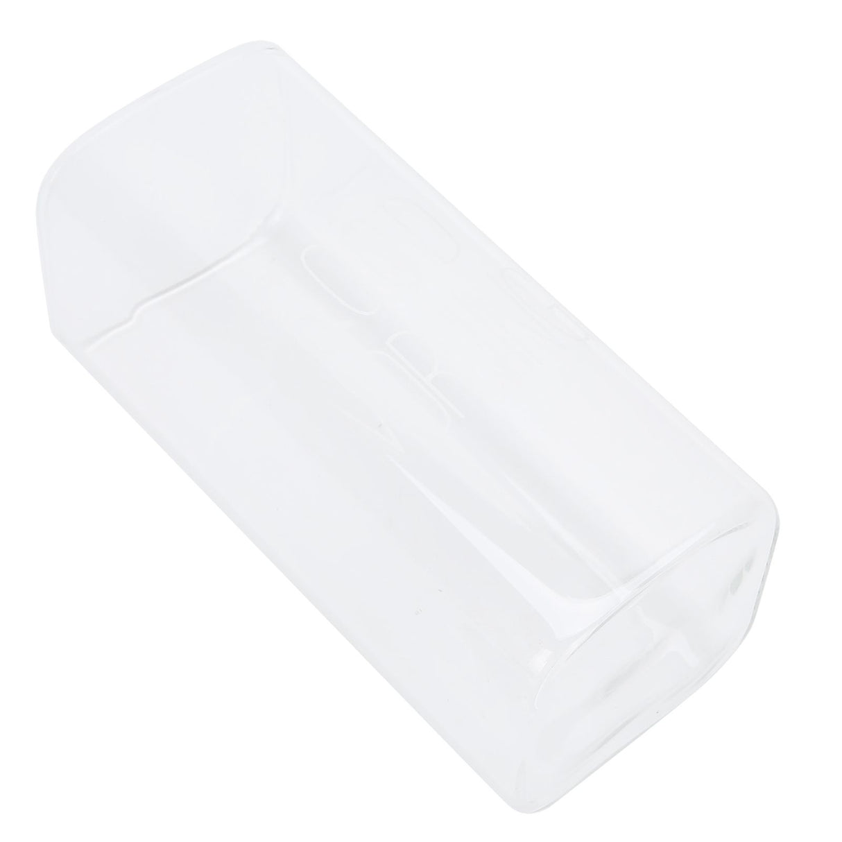 Transparent Milk Cup Innovative Coffee Mug Tea Drink Glass Drinkware for Home ShopWhite Label 400ml