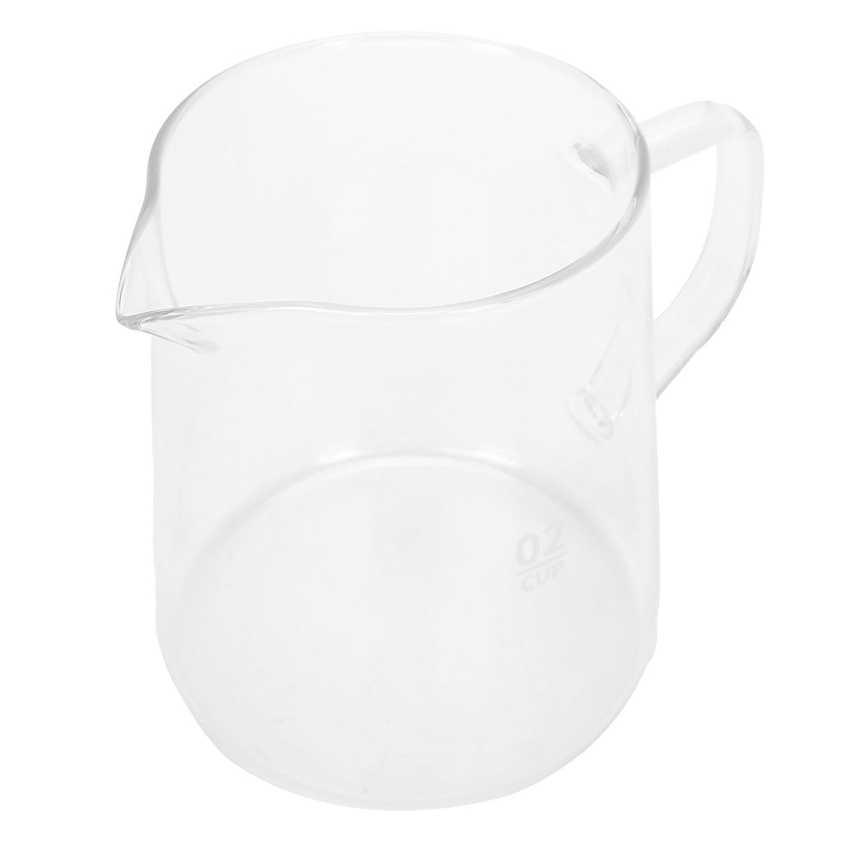 Coffee Pot with Lid HeatResistant Glass Heat Insulation Handle Kettle for Tea Milk Juice(500ml )
