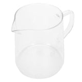 Coffee Pot with Lid HeatResistant Glass Heat Insulation Handle Kettle for Tea Milk Juice(500ml )