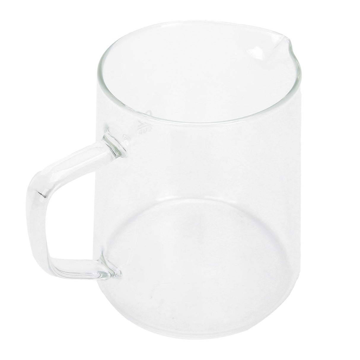 Coffee Pot with Lid HeatResistant Glass Heat Insulation Handle Kettle for Tea Milk Juice(500ml )