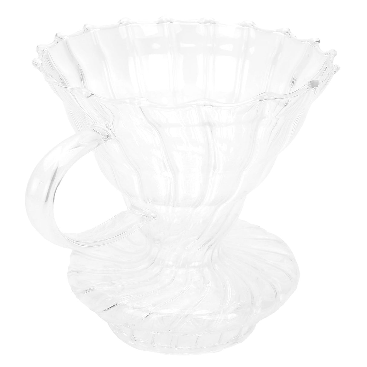 Glass Pour Over Coffee Dripper Cone Filter Cup Coffee Machine Accessories Home Office Use