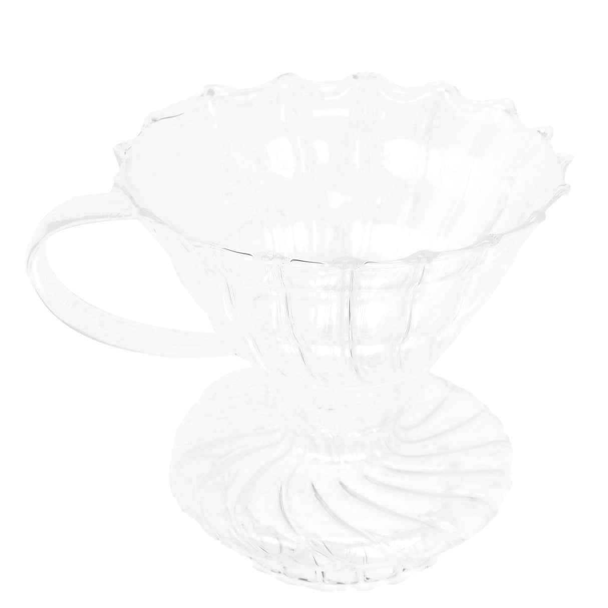Glass Pour Over Coffee Dripper Cone Filter Cup Coffee Machine Accessories Home Office Use