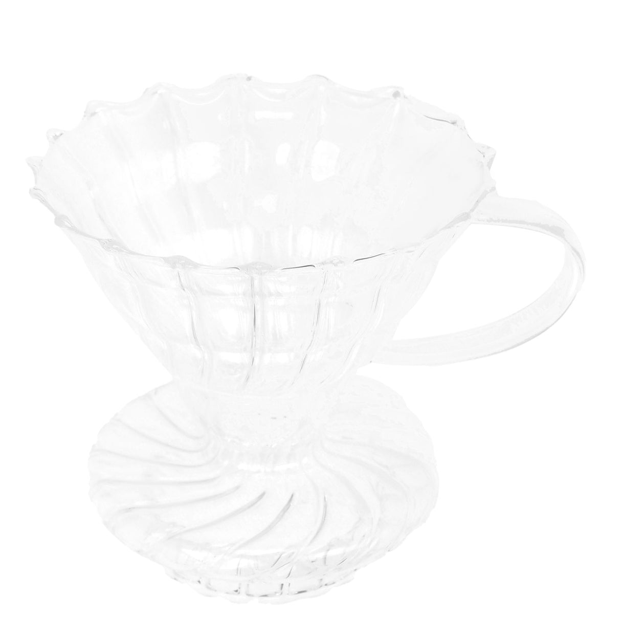 Glass Pour Over Coffee Dripper Cone Filter Cup Coffee Machine Accessories Home Office Use