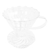 Glass Pour Over Coffee Dripper Cone Filter Cup Coffee Machine Accessories Home Office Use