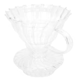 Glass Pour Over Coffee Dripper Cone Filter Cup Coffee Machine Accessories Home Office Use