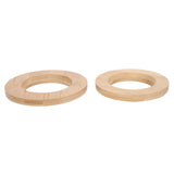 Pour Over Coffee Dripper Cone Filter Cup Coffee Maker Accessories with Wood Base Home Office Use