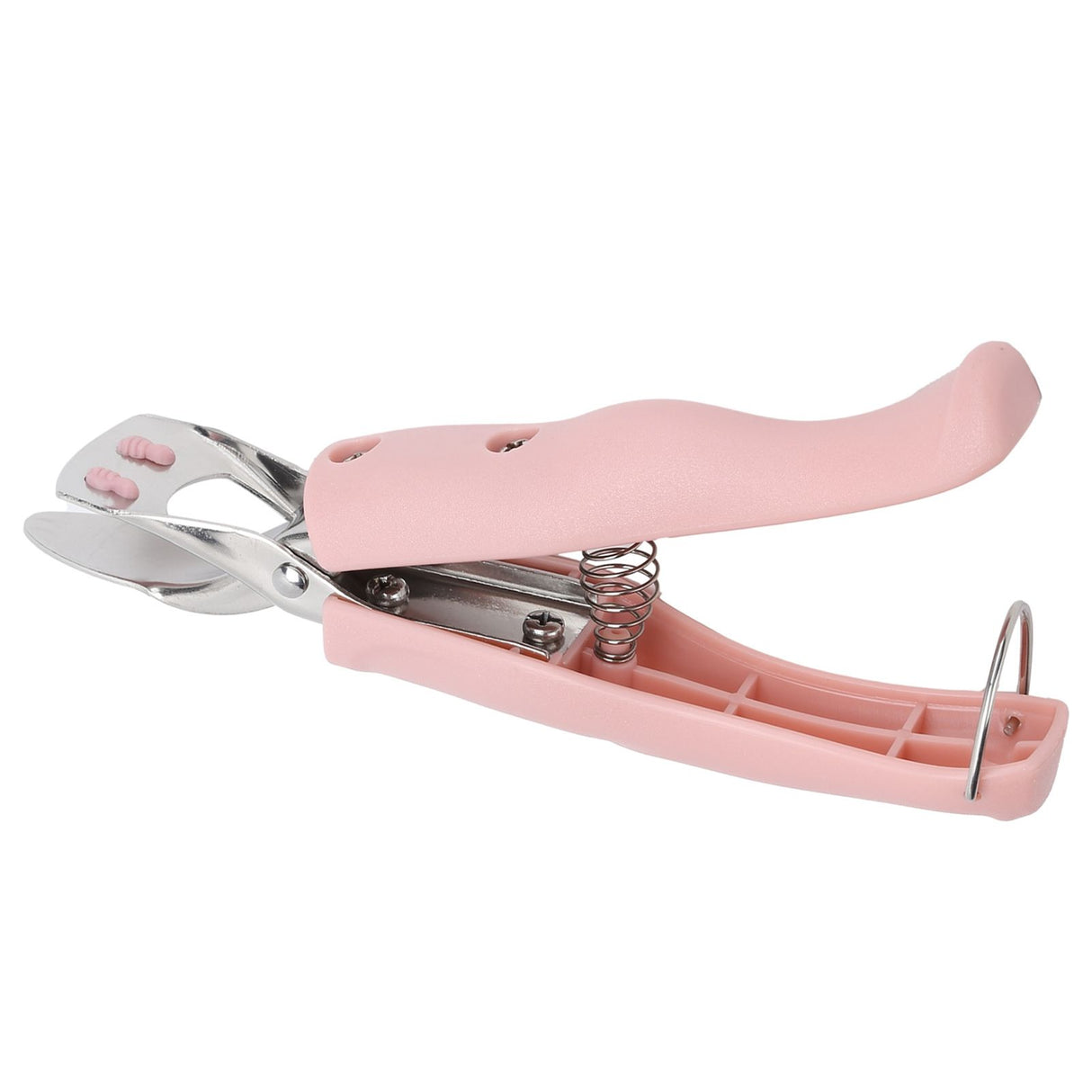 Bowl Gripper Stainless Steel AntiScald AntiSlip Clip Hot Plate Clamp Kitchen Gadget(Pink )