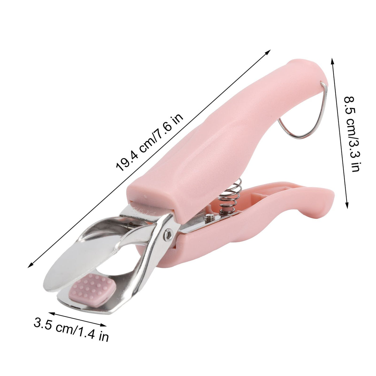 Bowl Gripper Stainless Steel AntiScald AntiSlip Clip Hot Plate Clamp Kitchen Gadget(Pink )
