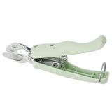 Bowl Gripper Stainless Steel AntiScald AntiSlip Clip Hot Plate Clamp Kitchen Gadget(Green ) - 45-Degree Angle