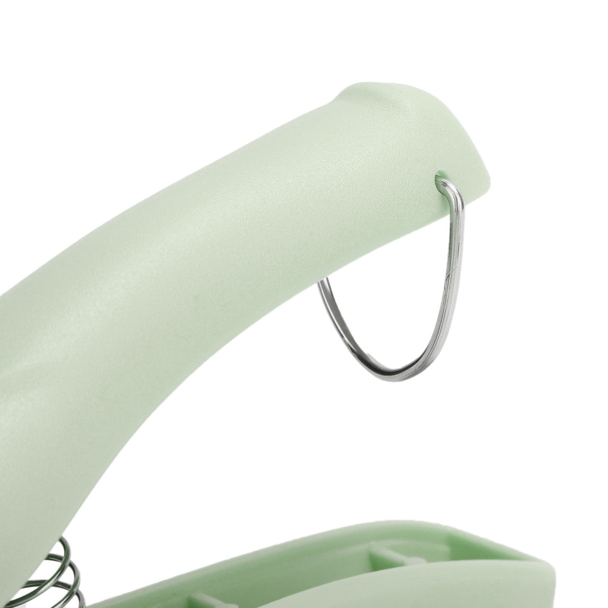 Bowl Gripper Stainless Steel AntiScald AntiSlip Clip Hot Plate Clamp Kitchen Gadget(Green )