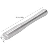 Stainless Steel Ice Crushing Rod Mixer Cocktail Muddler Barware Kitchen Tools DIY Bar ToolL - Extra Image