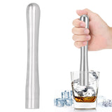 Stainless Steel Ice Crushing Rod Mixer Cocktail Muddler Barware Kitchen Tools DIY Bar ToolS - Extra Image