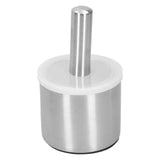 Mortar Pestle Set Stainless Steel Manual Garlic Mill Grinder Crusher Kitchen Tool Gadget - Side View
