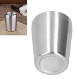 260ml Beer Cup Stainless Steel Water Tea Milk Coffee Cups Mugs for Camping Picnic BBQ - Extra Image