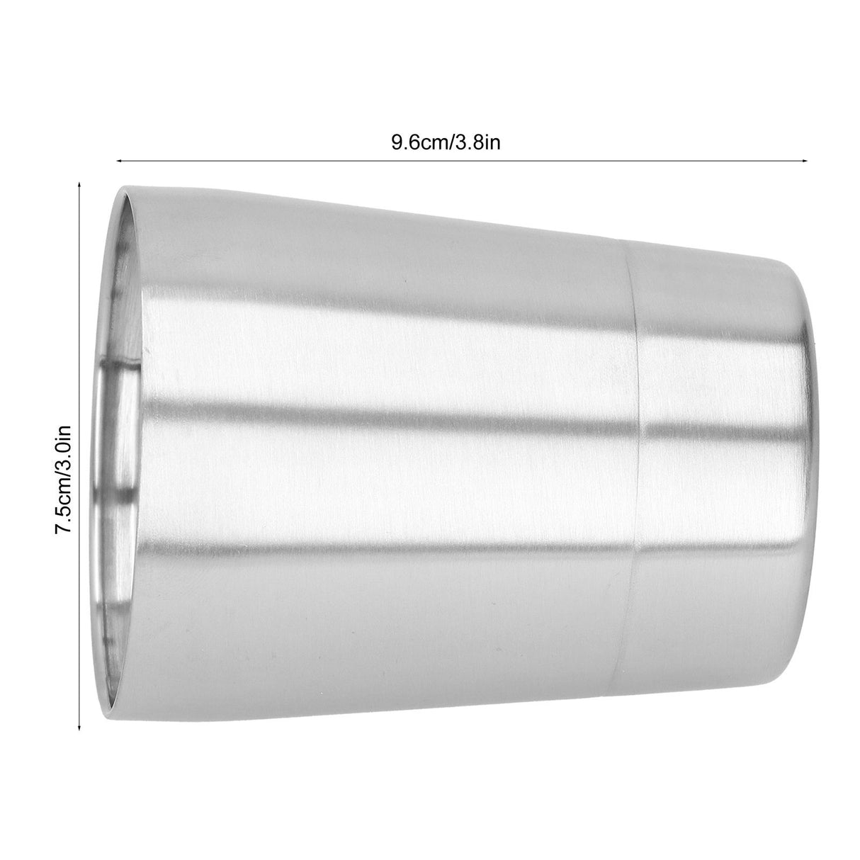 260ml Beer Cup Stainless Steel Water Tea Milk Coffee Cups Mugs for Camping Picnic BBQ
