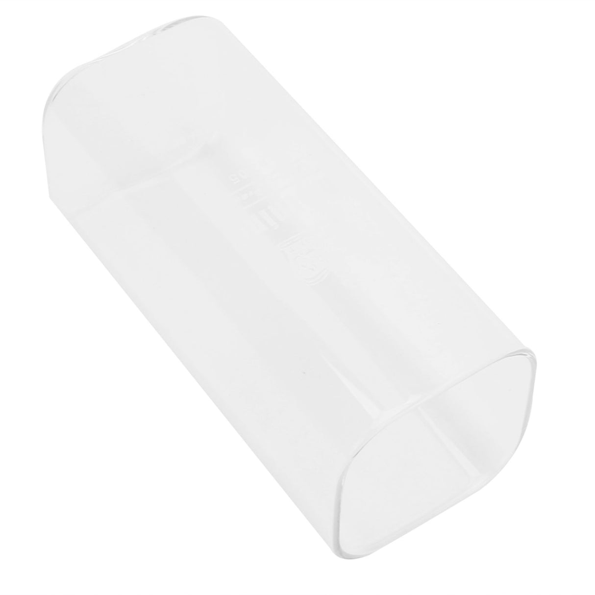 400ml Water Cup Square Heat-Resistant Glass Mug Beverage Milk Breakfast Cup DrinkwareCrown Pattern