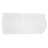 400ml Water Cup Square Heat-Resistant Glass Mug Beverage Milk Breakfast Cup DrinkwareCrown Pattern