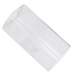 400ml Water Cup Square Heat-Resistant Glass Mug Beverage Milk Breakfast Cup DrinkwareHorse Pattern