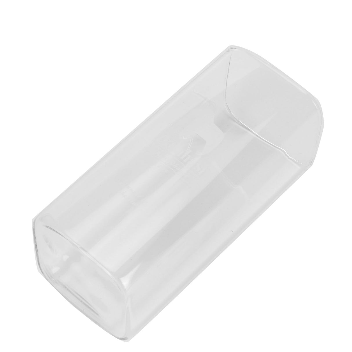 400ml Water Cup Square Heat-Resistant Glass Mug Beverage Milk Breakfast Cup DrinkwareHorse Pattern