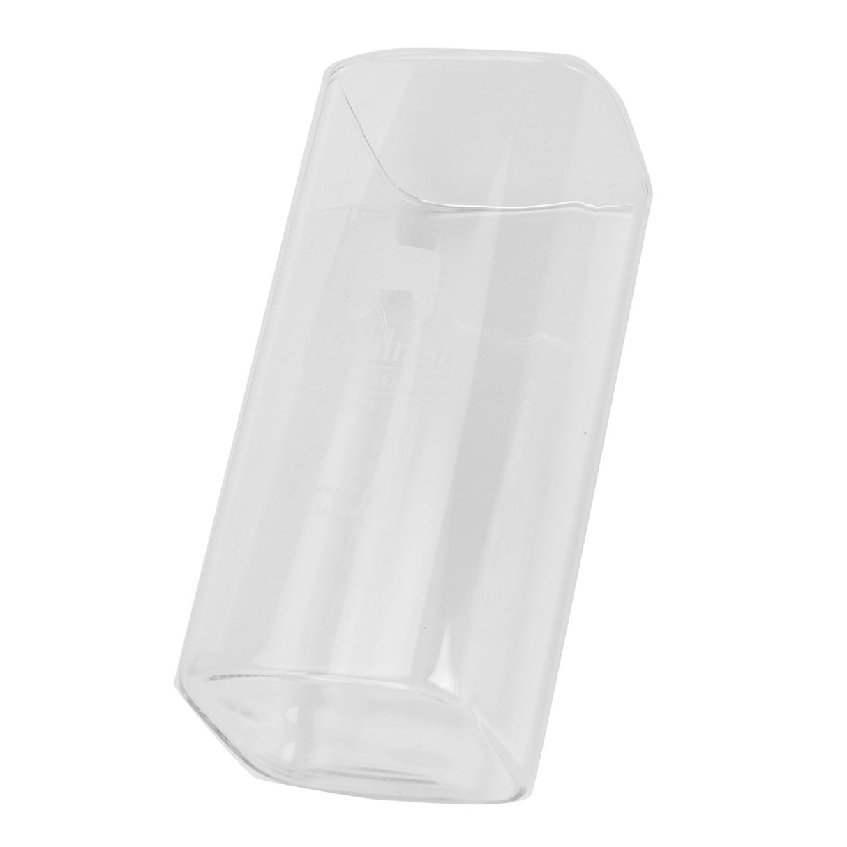 400ml Water Cup Square Heat-Resistant Glass Mug Beverage Milk Breakfast Cup DrinkwareHorse Pattern