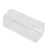 400ml Water Cup Square Heat-Resistant Glass Mug Beverage Milk Breakfast Cup DrinkwareHorse Pattern - Extra Image